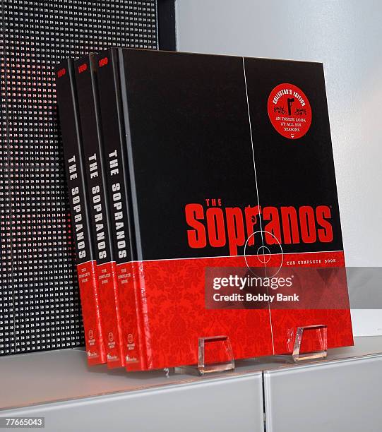 Soprano Sign The Sopranos Book Signing At Hbo Shop With Cast Members Photos and ...