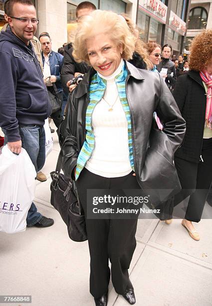 Julie Lucas sighting on November 2, 2007 in New York City.