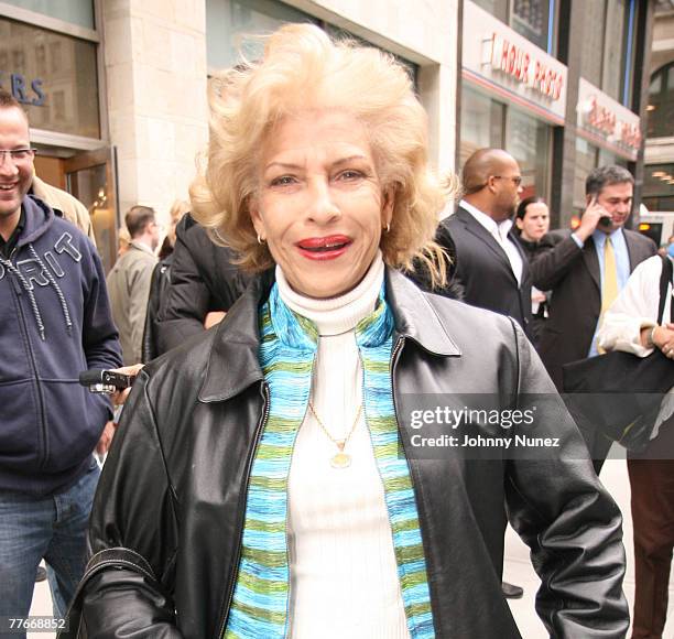 Julie Lucas sighting on November 2, 2007 in New York City.