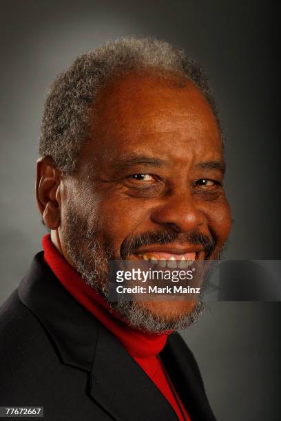 Actor Sy Richardson from the film "Searchers 2.0" poses in the portrait studio during AFI FEST 2007 presented by Audi held at ArcLight Cinemas on...