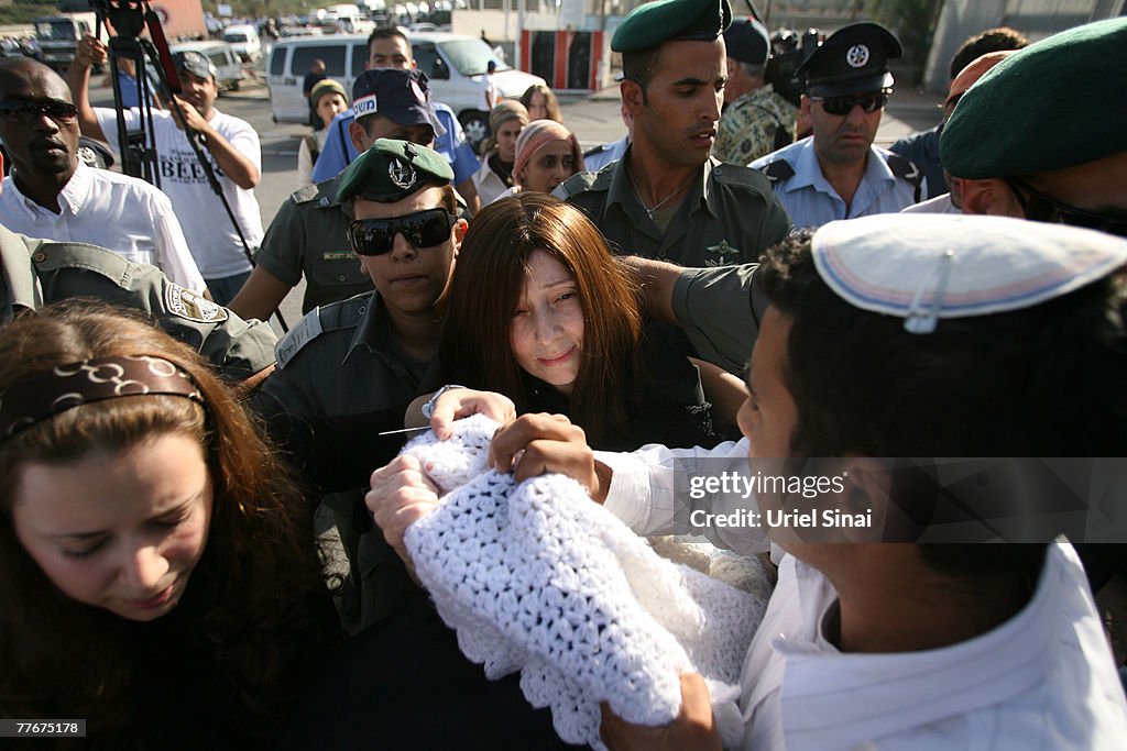 Larissa Trimbobler the wife assassin Yigal Amir carries Amir's new ...