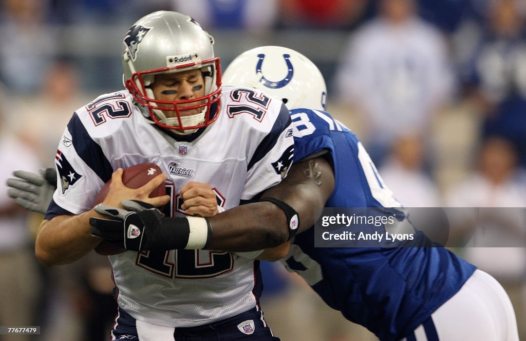 New England Patriots v Indianapolis Colts