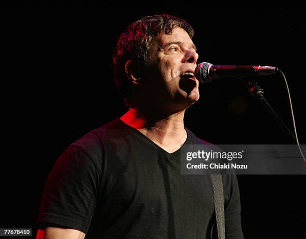 Burnel of The Stranglers in concert at Roundhouse, Camden November 4, 2007 in London, England. The Stranglers returned to Camden Town to wrap up a...