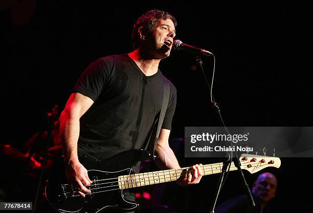 Burnel of The Stranglers in concert at Roundhouse, Camden November 4, 2007 in London, England. The Stranglers returned to Camden Town to wrap up a...