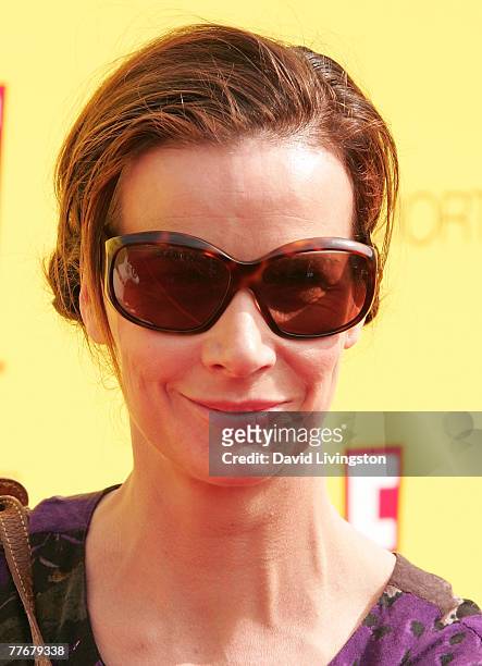 Actress Rachel Griffiths attends P.S. ARTS 10th annual 'Express Yourself' event at Barker Hanger November 4, 2007 in Santa Monica, California.