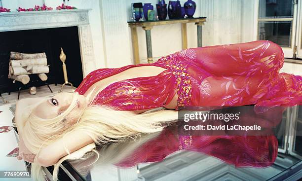 Donatella Versace; Donatella Versace by David LaChapelle; Donatella Versace, Interview, January 1, 2000