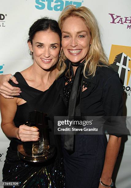 Demi Moore and Sharon Stone