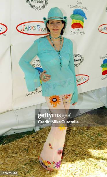 Actress Joely Fisher attending Camp Ronald McDonald For Good Times 15th Annual Family Halloween Carnival at Wadsworth Theater/VA Grounds on October...