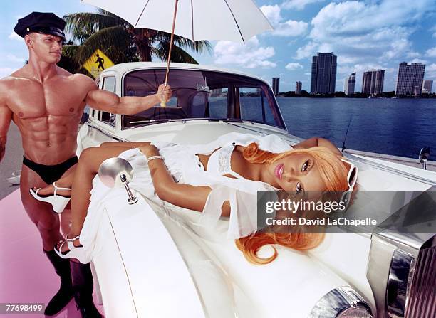 Lil' Kim; Lil' Kim by David LaChapelle; Lil' Kim, Self Assignment, May 7, 1999