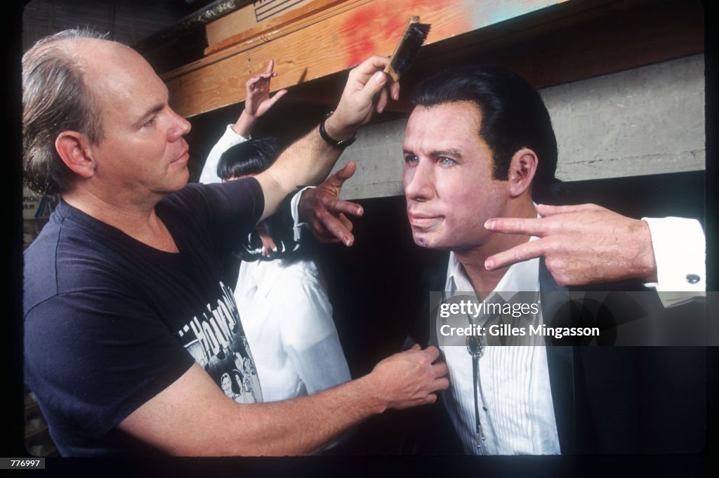 John Travolta 'Pulp Fiction' Waxwork