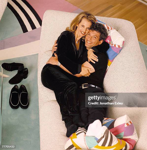 Howie Mandel and wife Terry. Circa 1998.; Various; Jonathan Exley Celebrity Archives