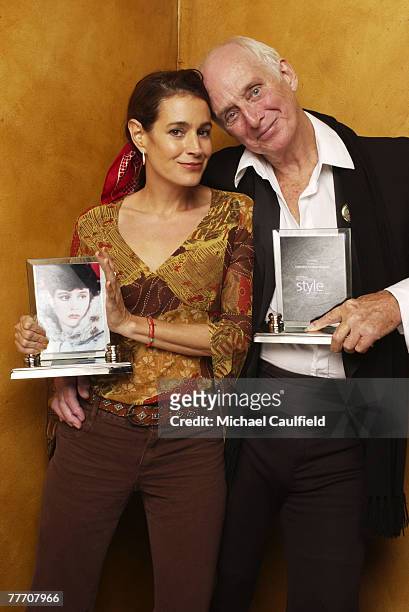 Sean Young & Donfeld; The Highlands; Movieline's Hollywood Style Hall of Fame - Portrait Sessions and Awards; Hollywood; California.