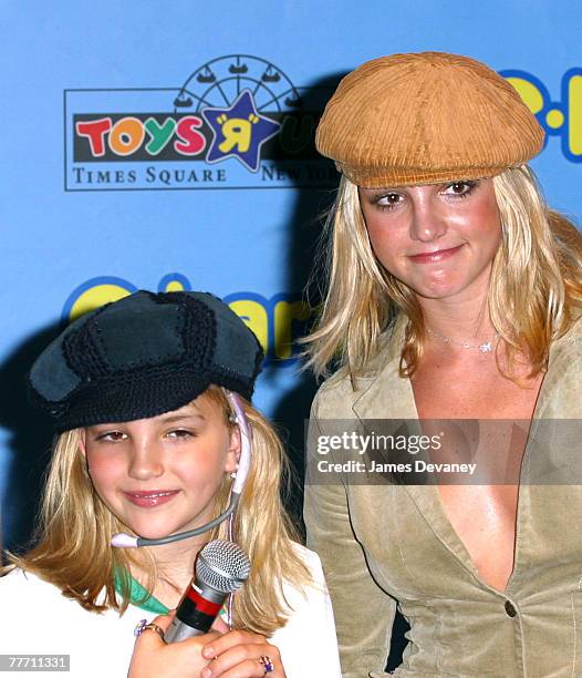 Jamie Lynn Spears and Britney Spears