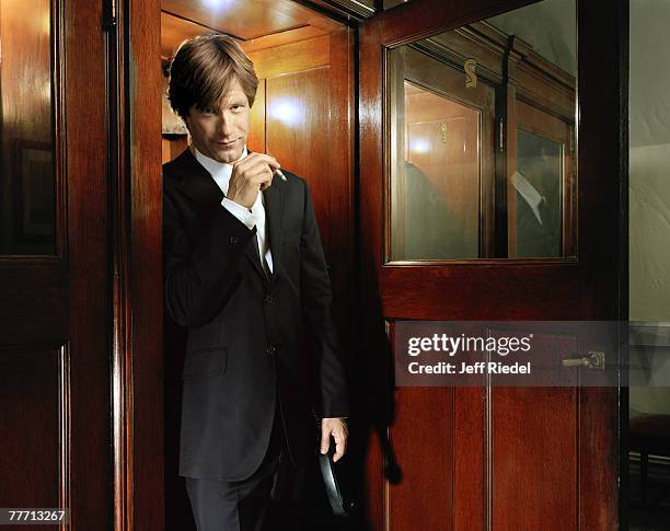 Aaron Eckhart; Aaron Eckhart by Jeff Riedel; Aaron Eckhart, Entertainment Weekly, March 24, 2006