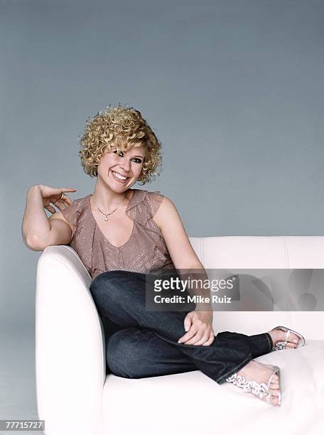 Journalist Ana Maria Montero is photographed for People en Espanol Magazine in 2005 in New York City.