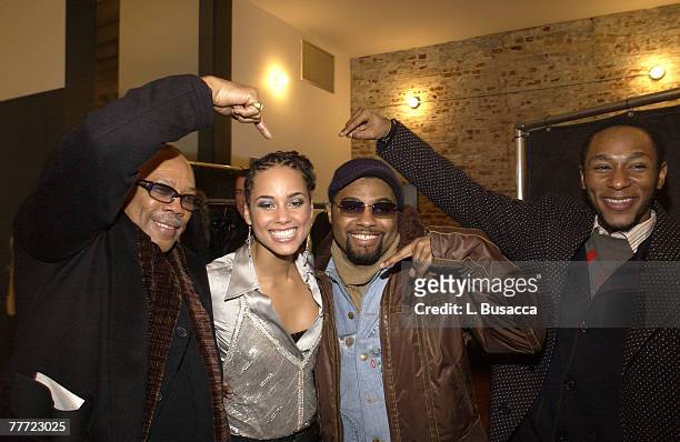 Quincy Jones, Alicia Keys, Music and Mos Def