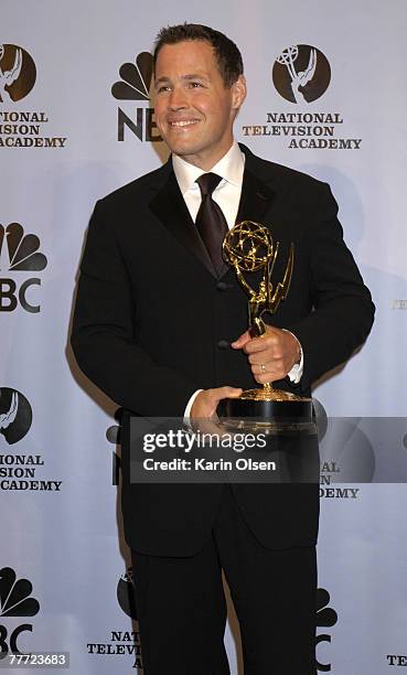 Jeff Corwin, winner of Outstanding Performer in A Children/Youth/Family Special for "Unleashed"