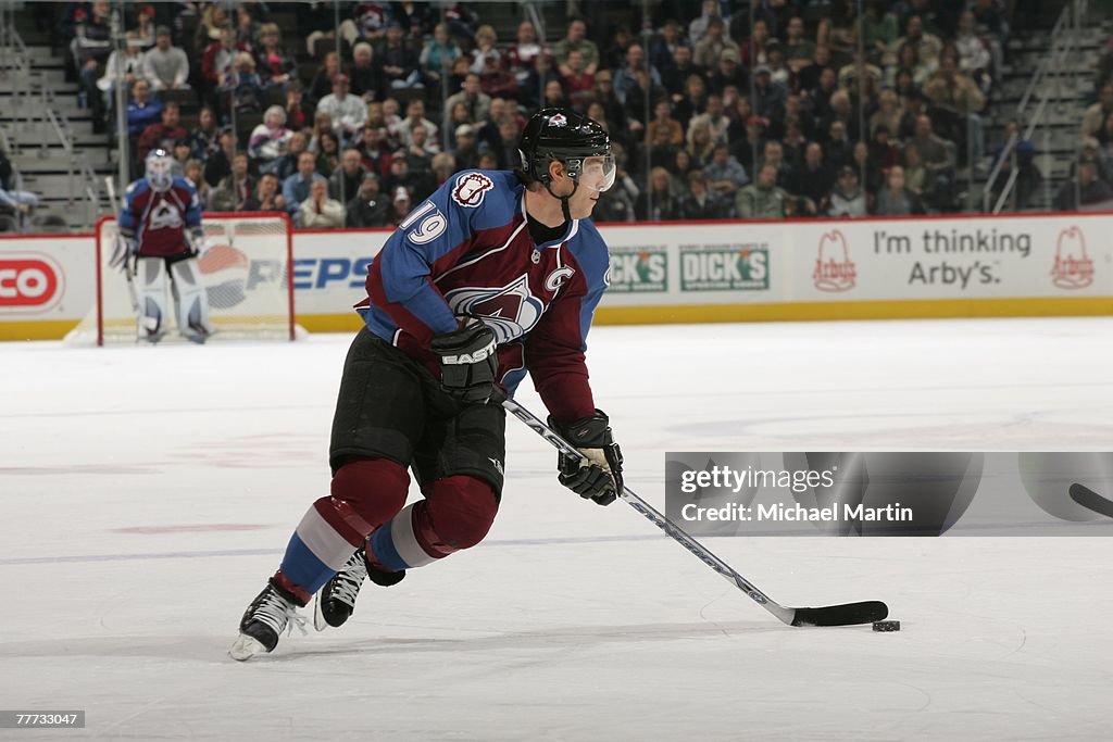 Vancouver Canucks v Colorado Avalanche