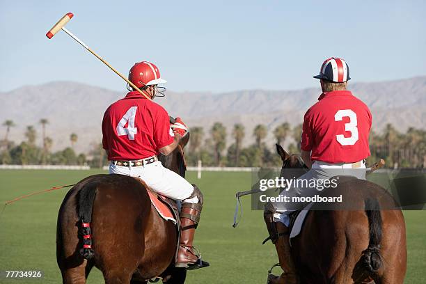 polo players - polo stock pictures, royalty-free photos & images