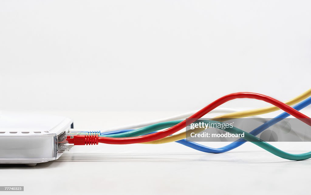Ethernet Cables Plugged In