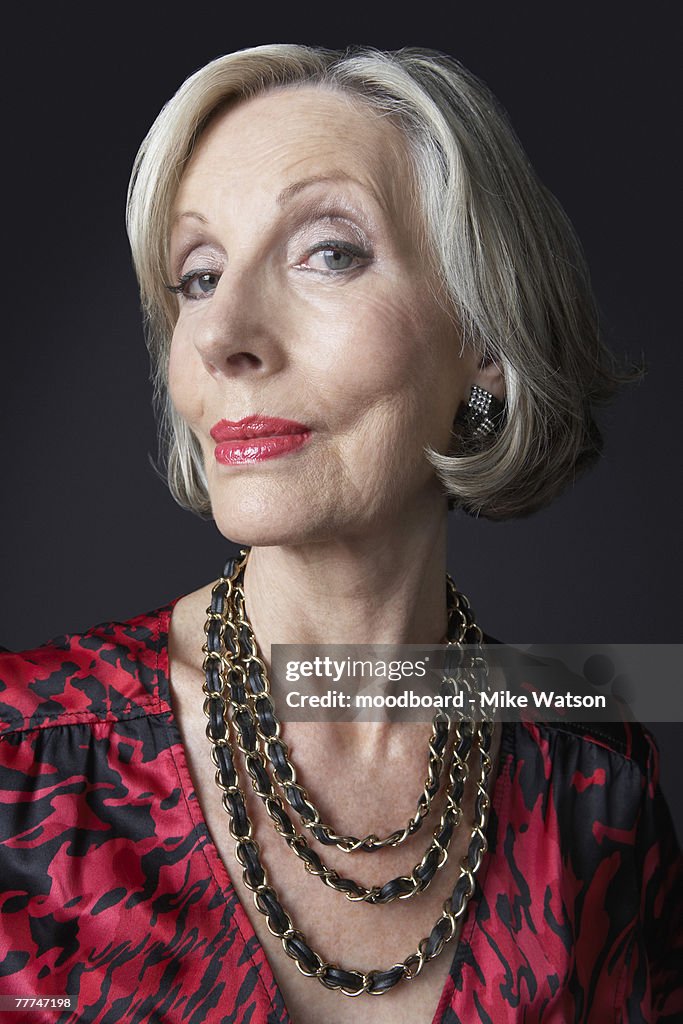 Wealthy Senior Woman