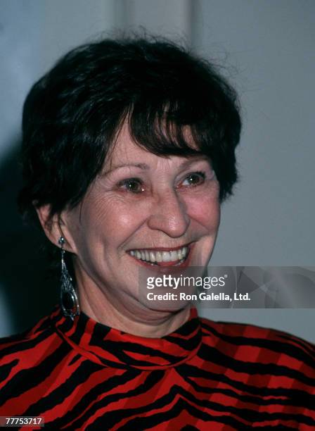 Actress Alice Ghostley attending "Starlight Foundation Honors Arsenio Hall" on March 13, 1993 at the Century Plaza Hotel in Century City, California.
