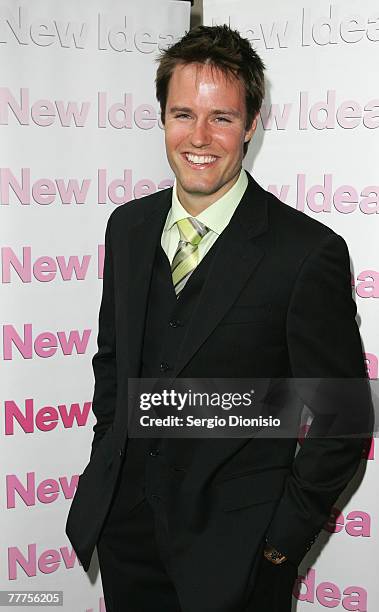 Presenter Jonathon Pase attends Kate Waterhouse's Melbourne Cup Party at the Zeta Bar at The Hilton Hotel on November 6, 2007 in Sydney, Australia.