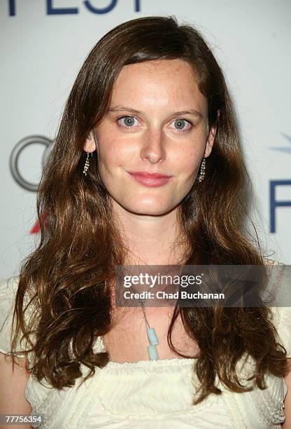 Actress Eireann Harper attends the AFI FEST 2007 presented by Audi held at the Rooftop Village at ArcLight Cinemas on November 6, 2007 in Hollywood,...