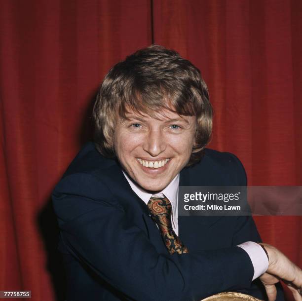 English singer and actor Tommy Steele at the Aldwych Theatre, London, March 1971.