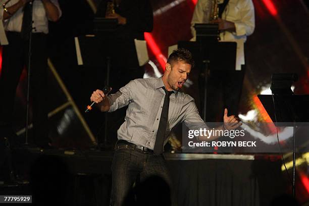 Puerto Rican Singer Ricky 529 Latin Recording Academy Person Of The Year Honoring Ricky Martin ...