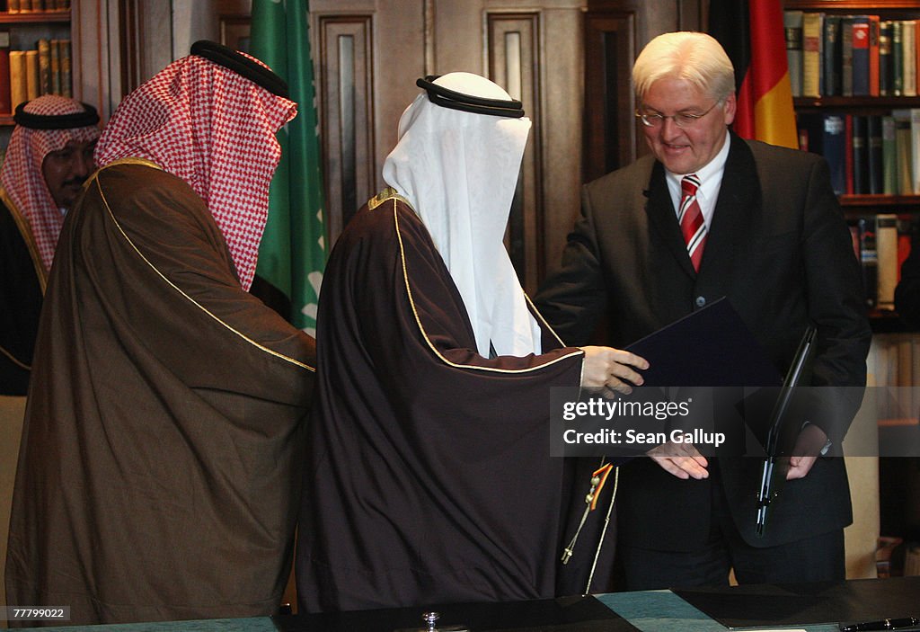King Abdullah Of Saudi Arabia Visits Berlin