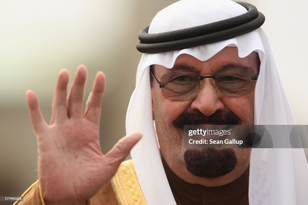 King Abdullah Of Saudi Arabia Visits Berlin