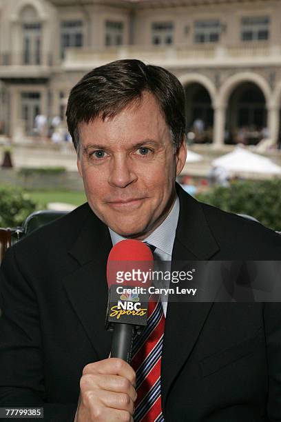 Bob Costas during the third round of THE PLAYERS Championship held on THE PLAYERS Stadium Course at TPC Sawgrass in Ponte Vedra Beach, Florida, on...