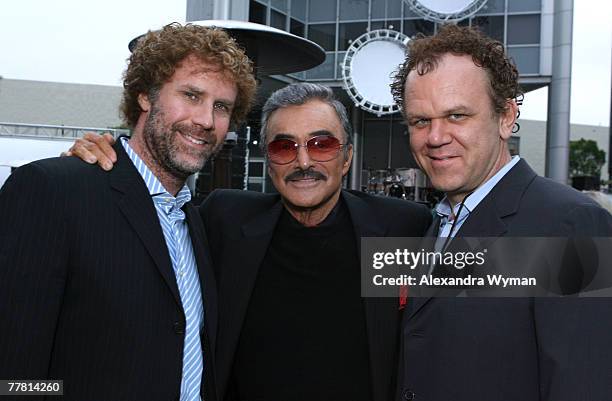 Will Ferrell, Burt Reynolds and John C. Reilly