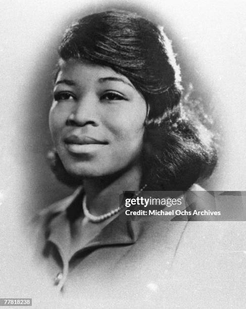 Betty Shabazz poses for a portrait circa1964 in New York City, New York.