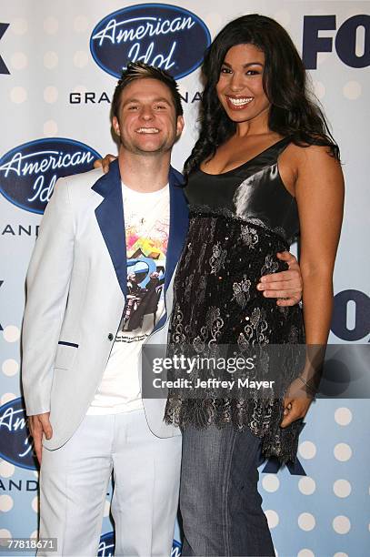 Blake Lewis and Jordin Sparks