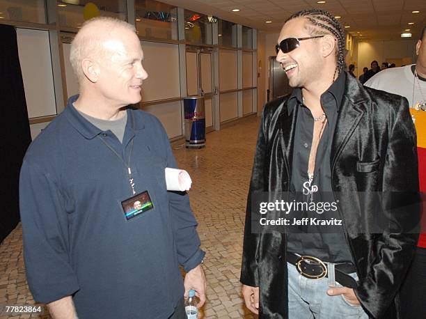 Bill Roedy, President of MTV Networks International and Sean Paul