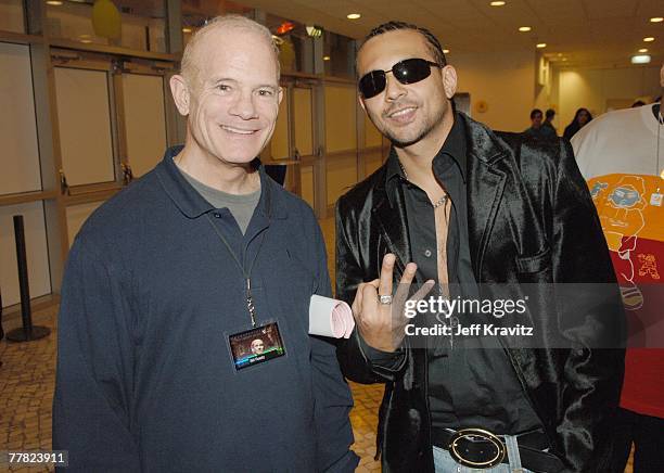 Bill Roedy, President of MTV Networks International and Sean Paul