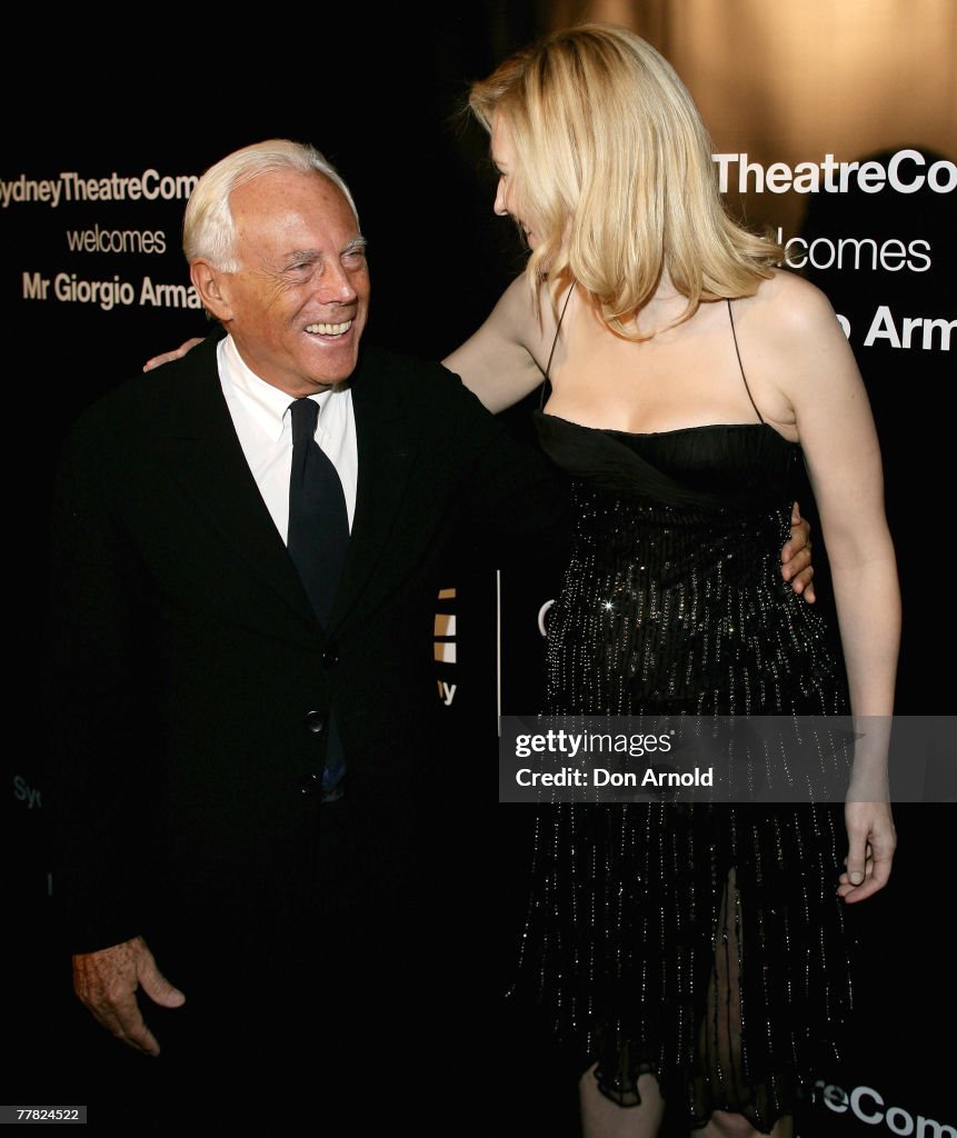 Giorgio Armani VIP Dinner Marks STC Collaboration