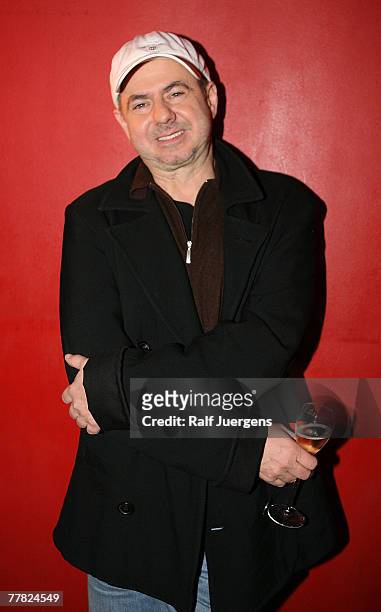 Helmut Zerlett poses at the opening of Mila Wiegands Exhibition "China" on November 08, 2007 in Duesseldorf, Germany.