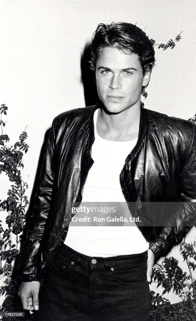 Rob Lowe Sighting at The Hard Rock Cafe in Beverly Hills - August 24, 1983