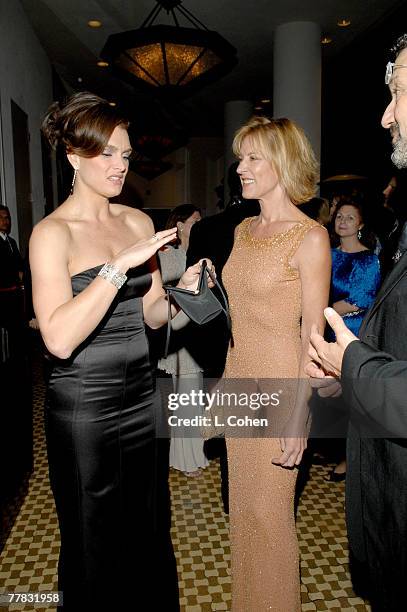 Brooke Shields and Christine Lahti