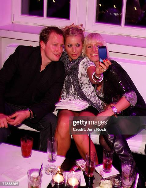 Verena Kerth and guests attends the iPhone Launch Party at the RheinTriadem November 9, 2007 in Cologne, Germany.