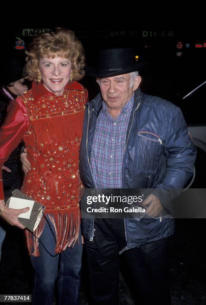 Patricia Kennedy Lawford and Norman Mailer