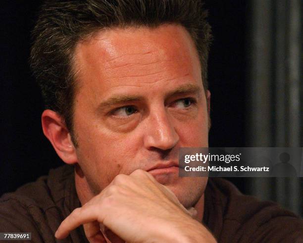 Mathew Perry plays The Match Game at The UCB Theatre on November 9, 2007 in Hollywood, CA.