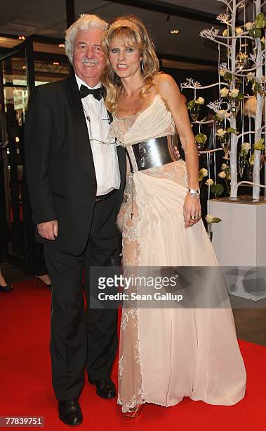 Gisela Muth and her husband Hans Georg Muth attend the 14th AIDS Gala at the Deutsche Oper November 10, 2007 in Berlin, Germany.