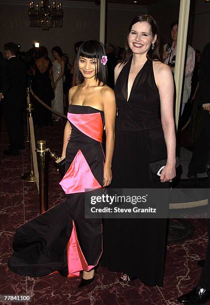 Bai Ling and Geena Davis