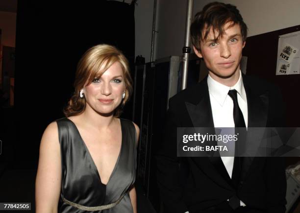 Eva Birthistle and Eddie Redmayne