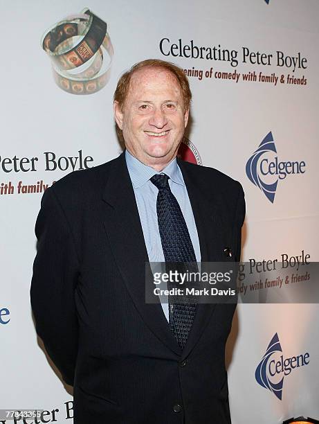 Mike Medavoy poses at the Comedy to Benefit The IMF's Peter Boyle Fund held at the Wilshire Ebell Theater and Club on November 10, 2007 in Los...