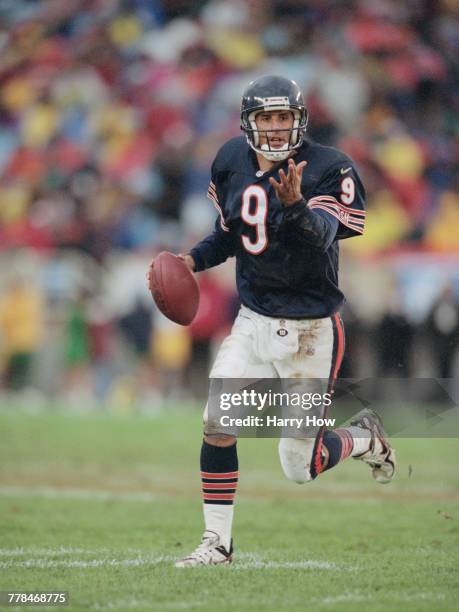 Shane Matthews Quarterback for the Chicago Bears during the National Football Conference Central game against the New Orleans Saints on 3 October...
